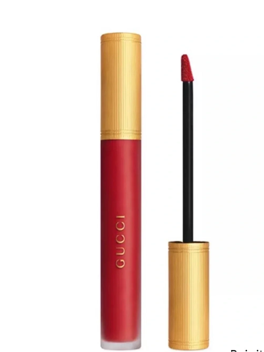 Gucci Rouge à Lèvres Transfer Proof Matte Liquid Lipstick Goldie Red Brand New